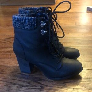 NWOT Black Boots NEVER WORN